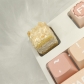 1pc Almond Cream Cake Artisan Clay Food Keycaps ESC MX for Mechanical Gaming Keyboard